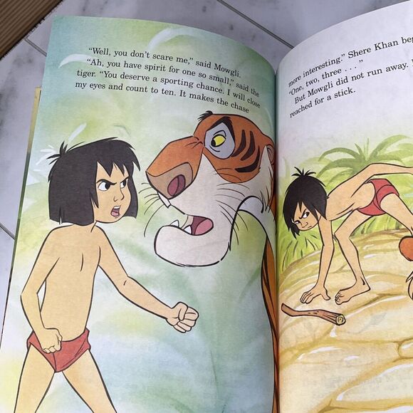 1993 The Jungle Book First Edition Disneys Wonderful World of Reading - Picture 3 of 3